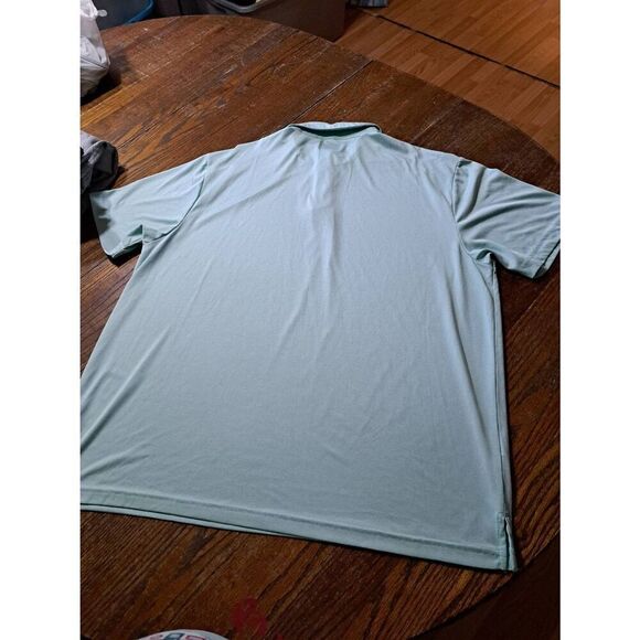 XXL Jack Nicklaus StayDri Green Blue Short Sleeve Polo Shirt Golf Casual - Picture 3 of 3